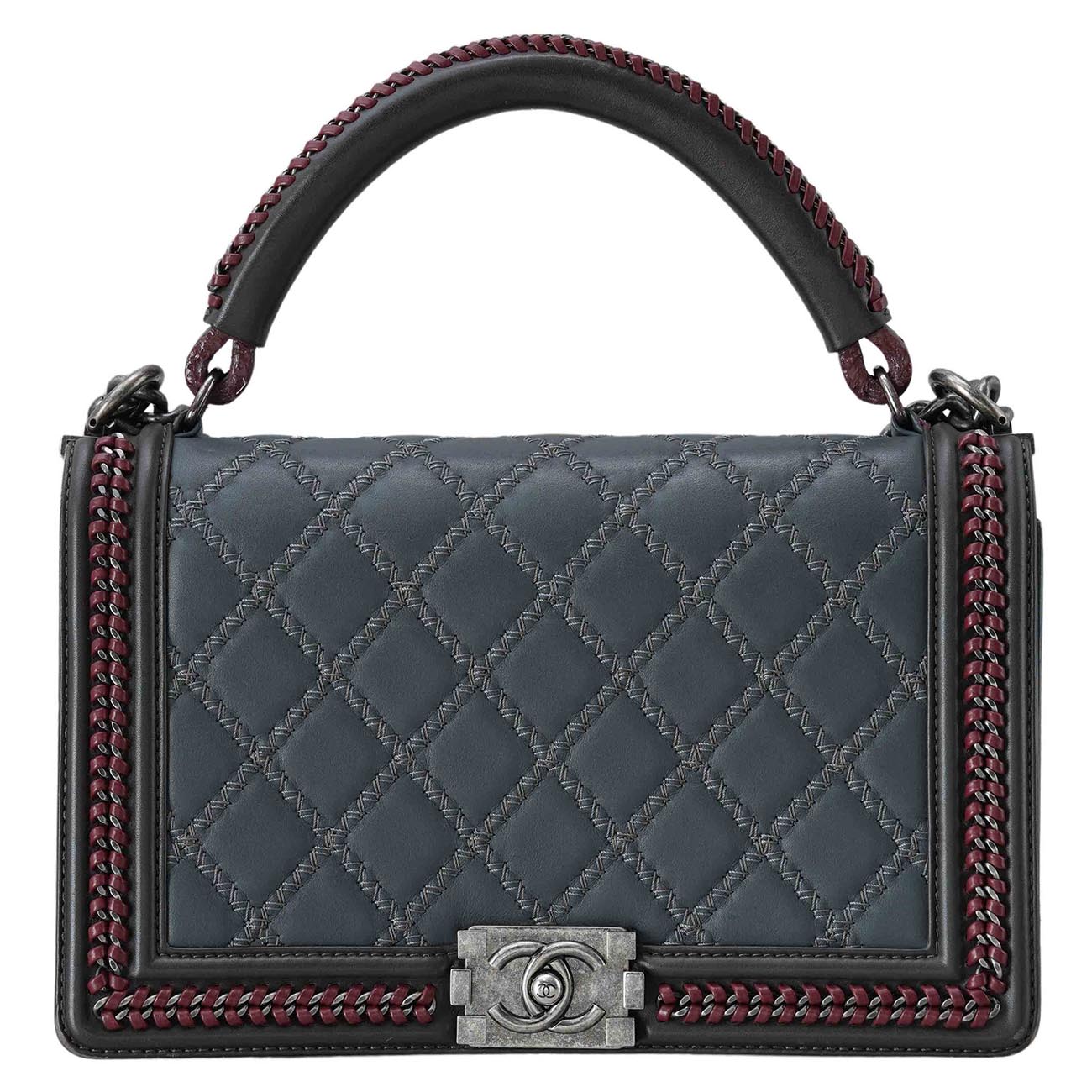 CHANEL(USED)샤넬 시즌 와일드 스티치 보이샤넬 숄더백