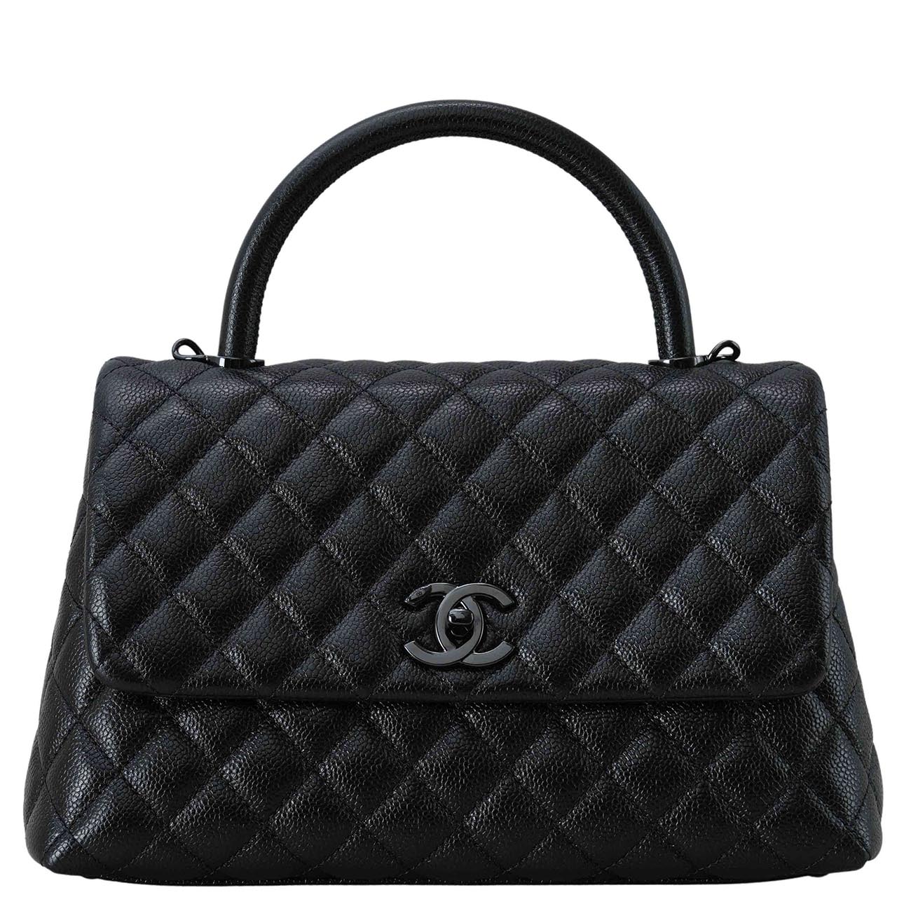 CHANEL(USED)샤넬 A92991 캐비어 코코핸들 미듐