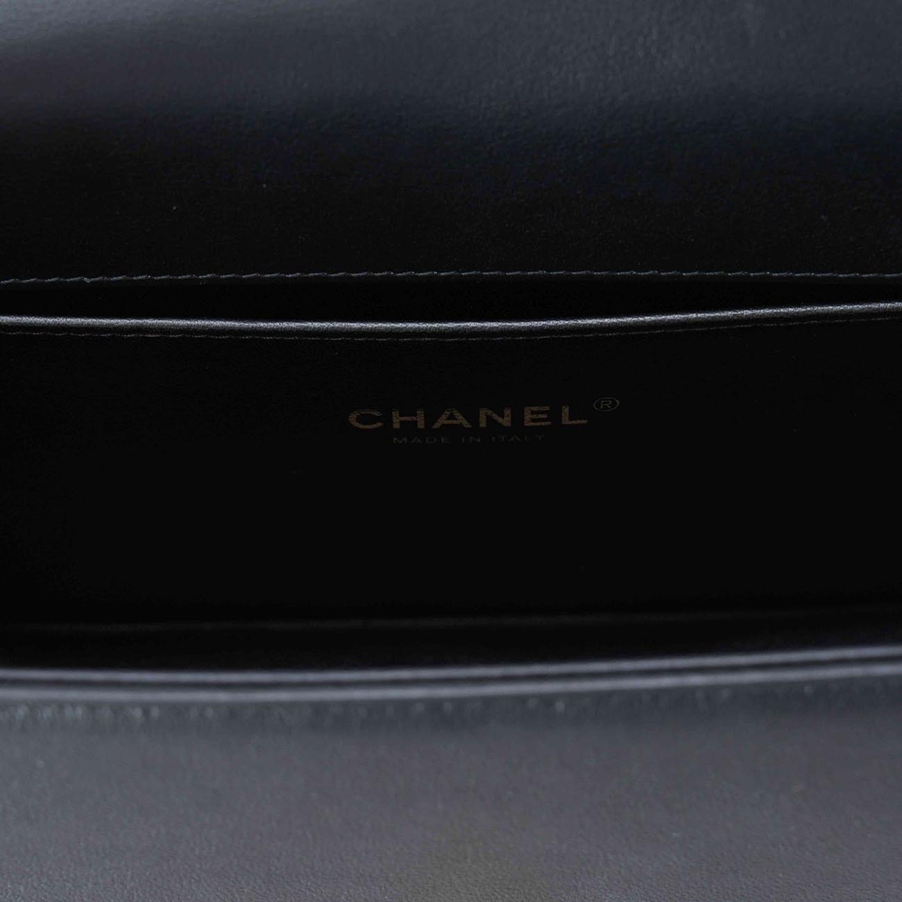 CHANEL(USED)샤넬 보이샤넬 램스킨 미듐