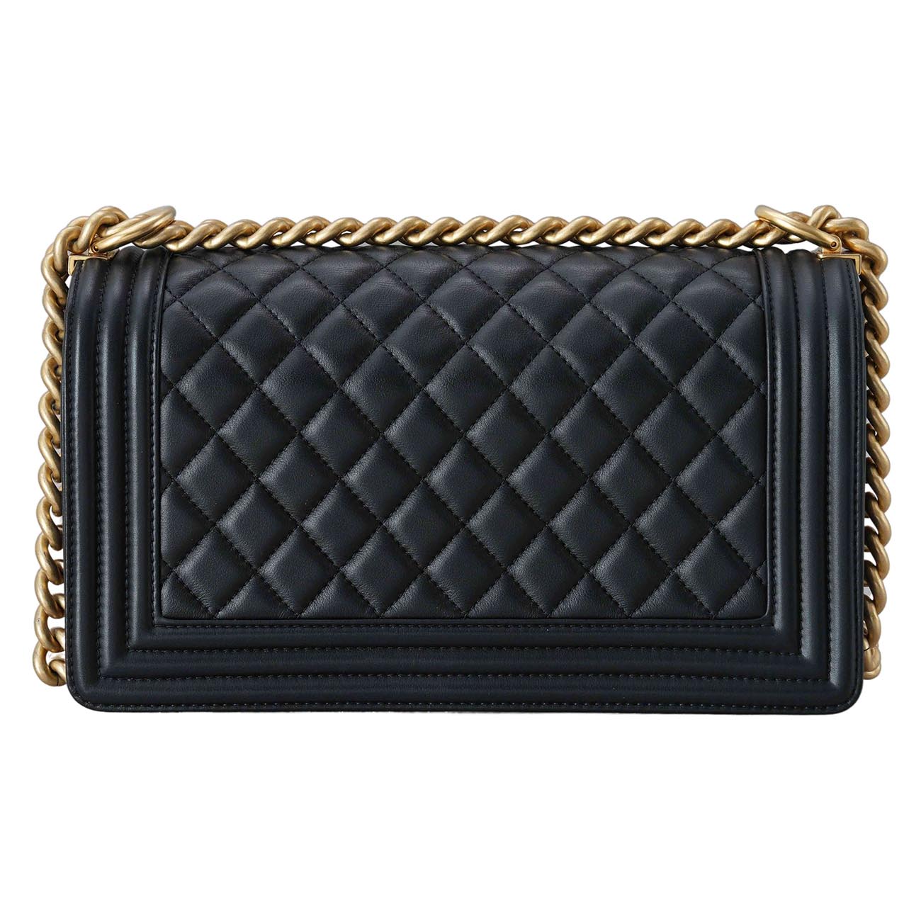 CHANEL(USED)샤넬 보이샤넬 램스킨 미듐