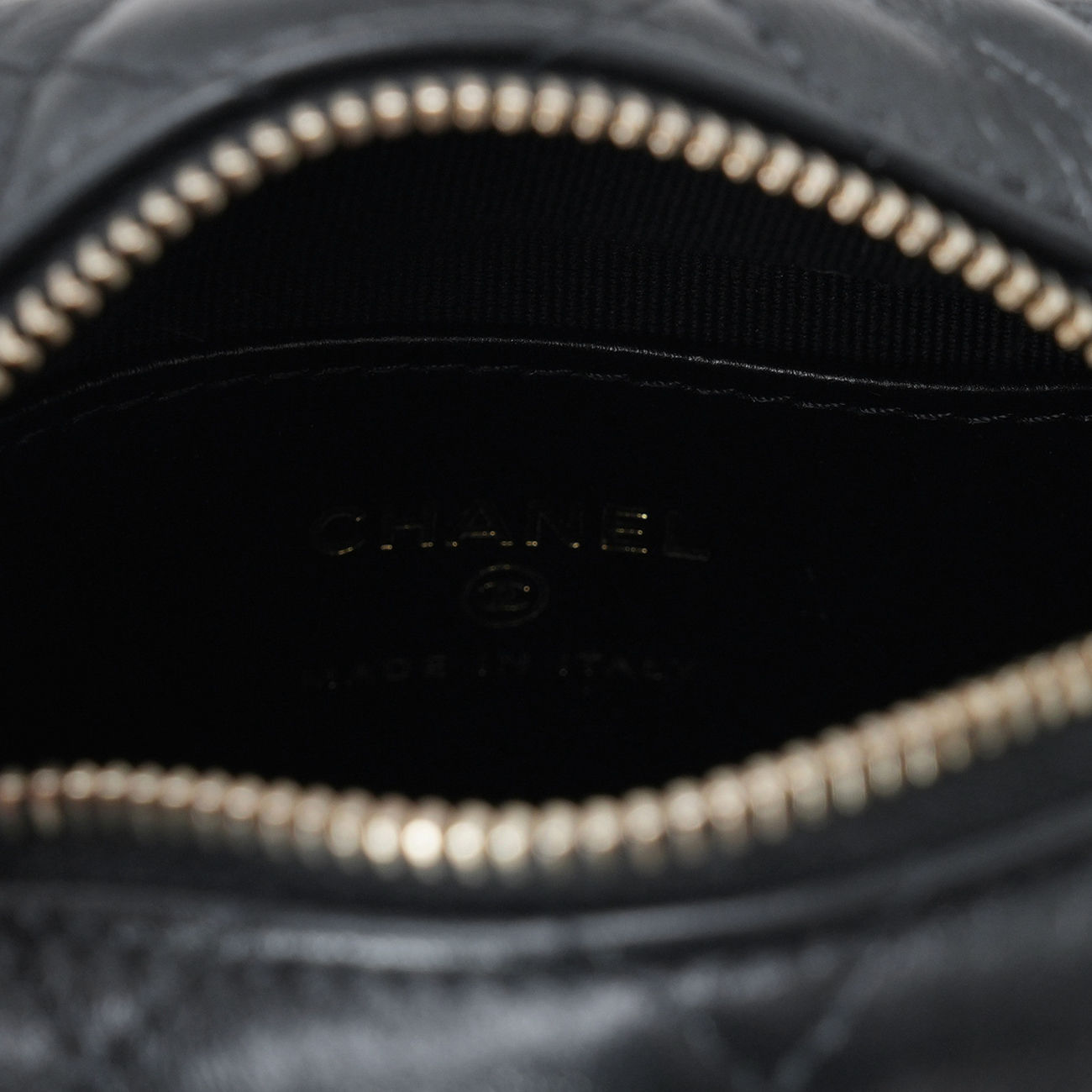 CHANEL(USED)샤넬 AP3095 램스킨 파우치