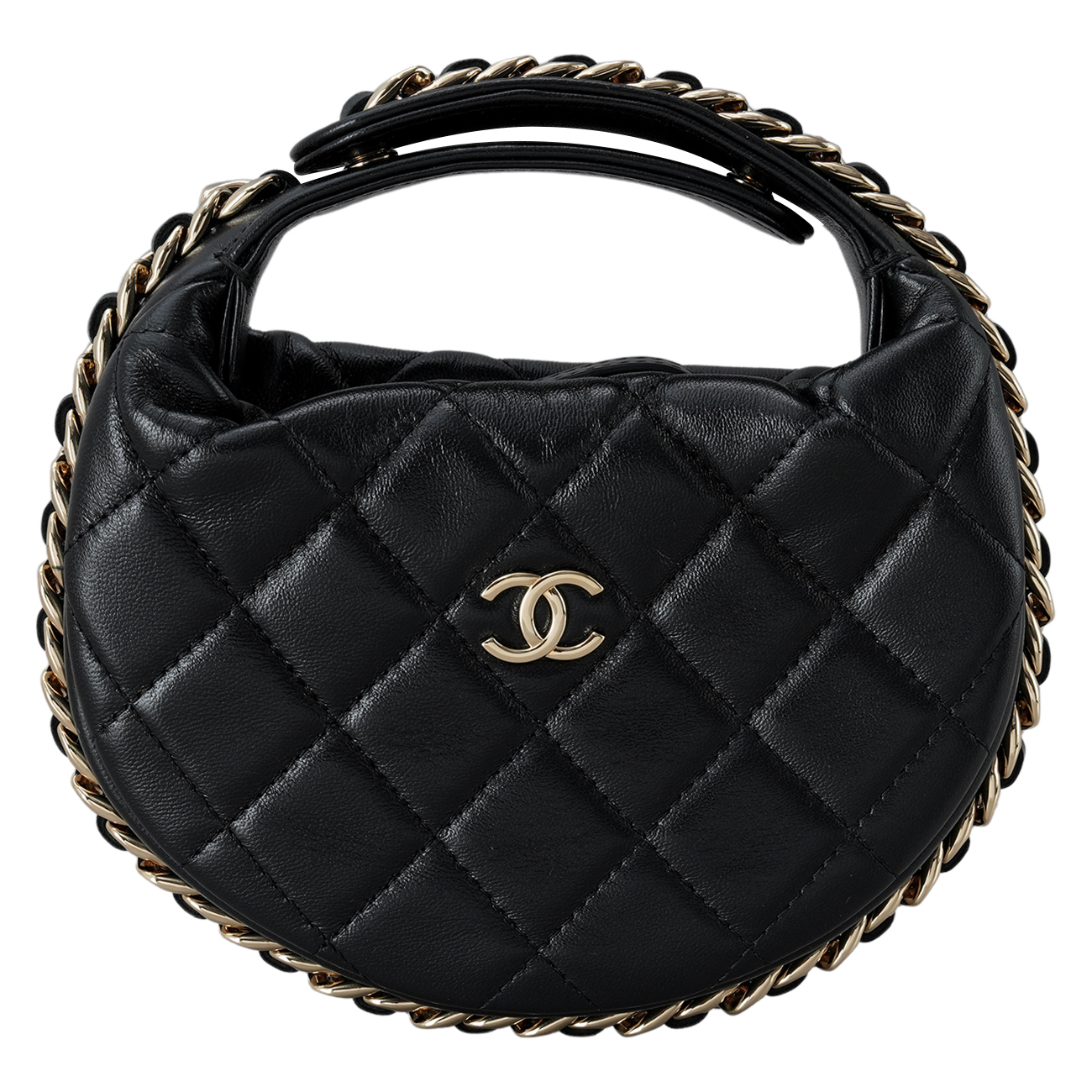 CHANEL(USED)샤넬 AP3095 램스킨 파우치
