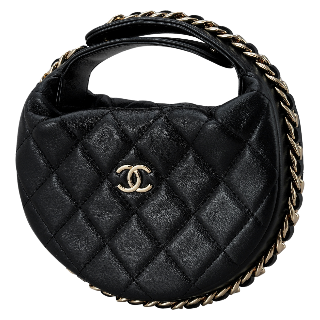 CHANEL(USED)샤넬 AP3095 램스킨 파우치