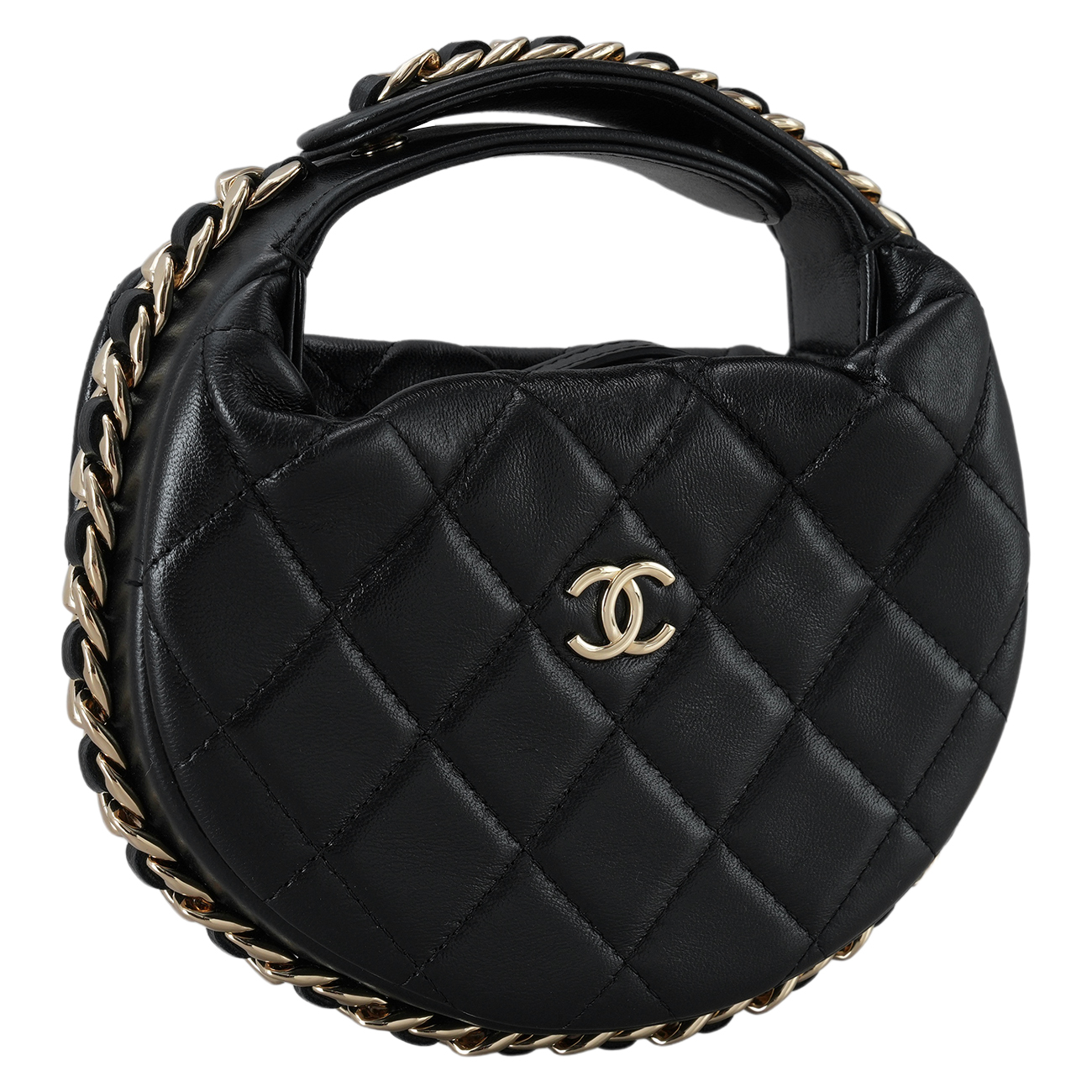 CHANEL(USED)샤넬 AP3095 램스킨 파우치