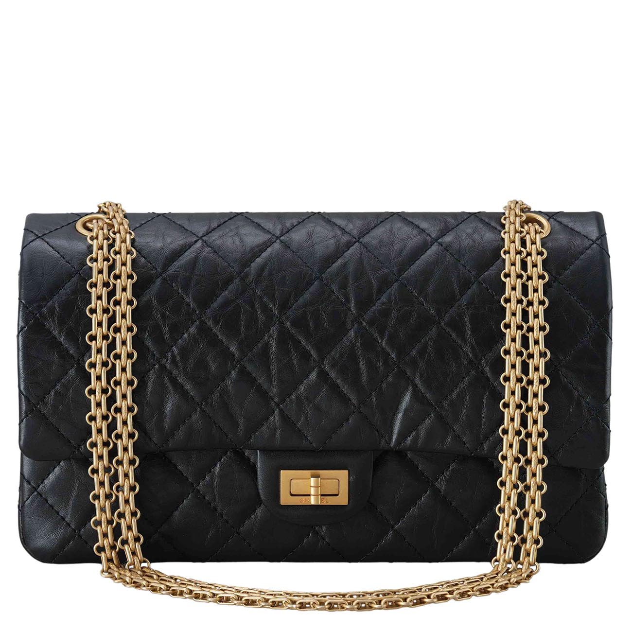 CHANEL(USED)샤넬 A37587 2.55 빈티지 라지 플랩백