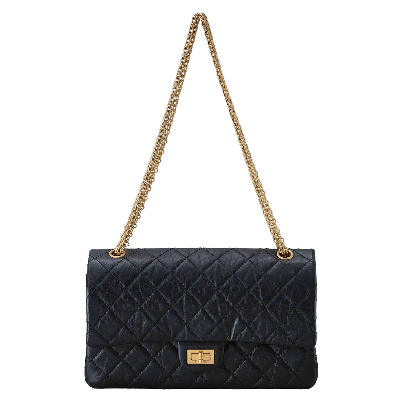 CHANEL(USED)샤넬 A37587 2.55 빈티지 라지 플랩백
