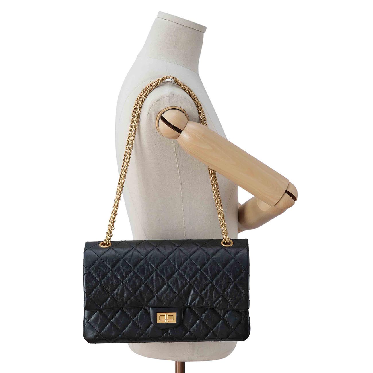 CHANEL(USED)샤넬 A37587 2.55 빈티지 라지 플랩백