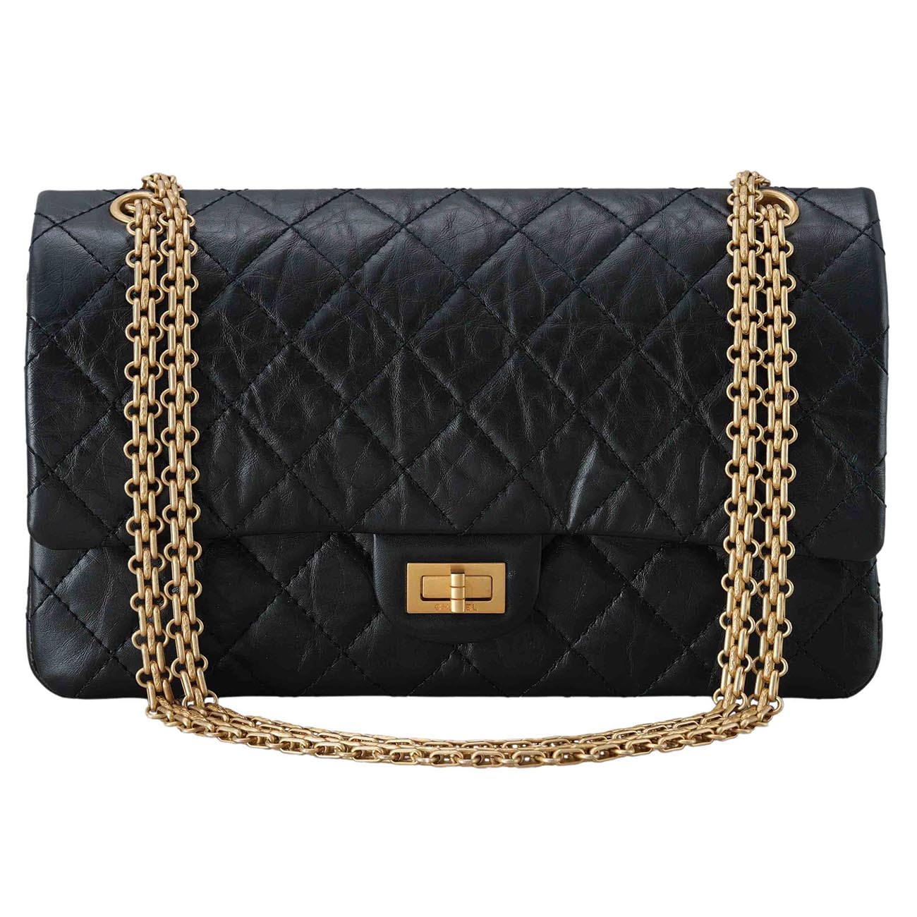 CHANEL(USED)샤넬 A37587 2.55 빈티지 라지 플랩백
