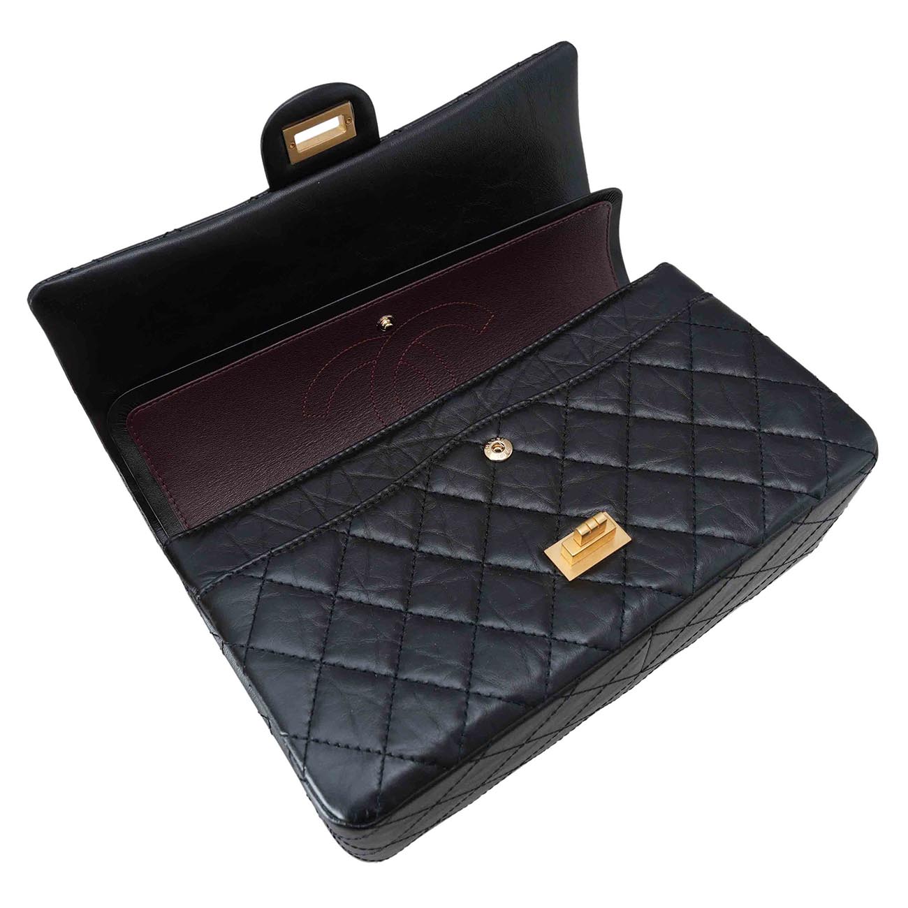 CHANEL(USED)샤넬 A37587 2.55 빈티지 라지 플랩백