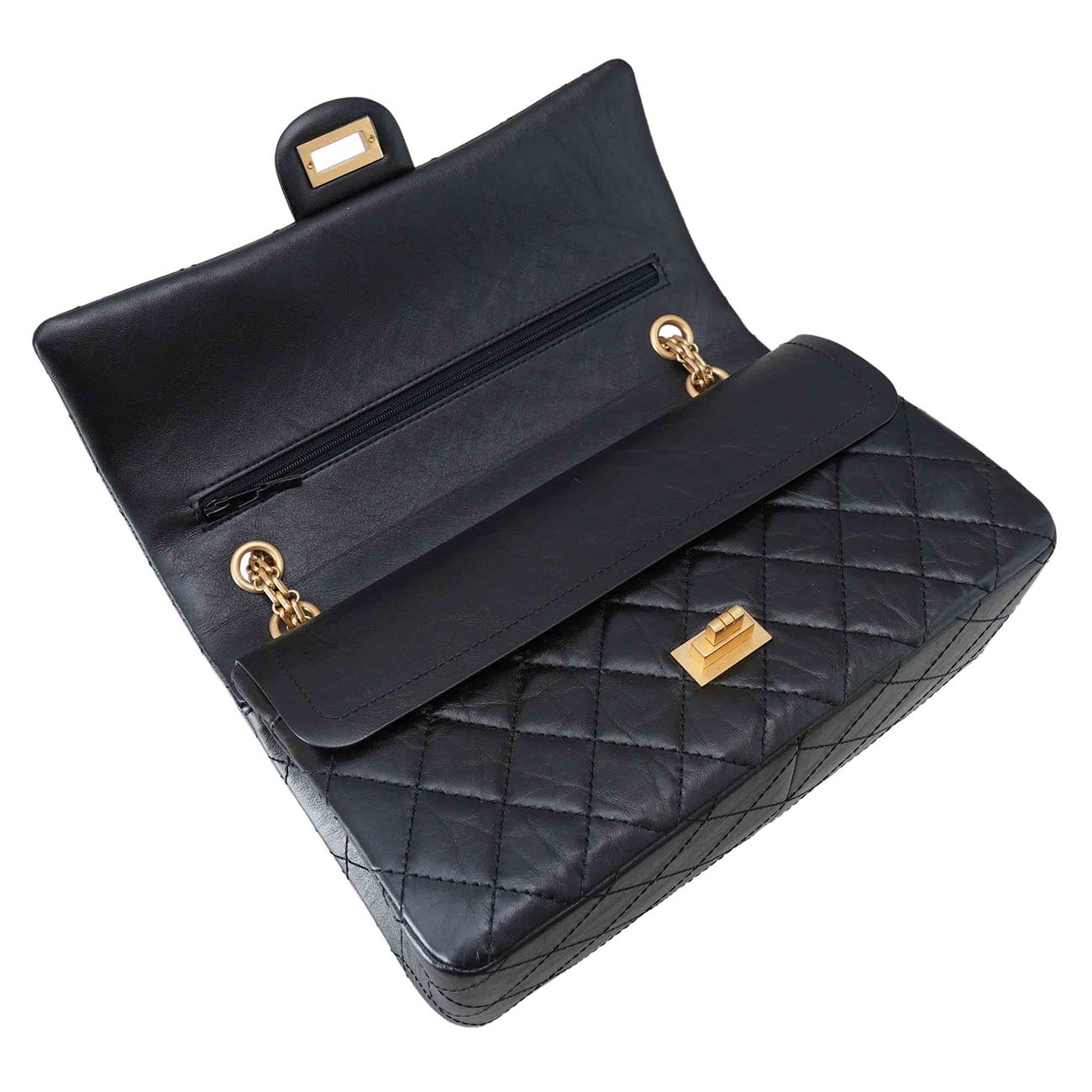 CHANEL(USED)샤넬 A37587 2.55 빈티지 라지 플랩백