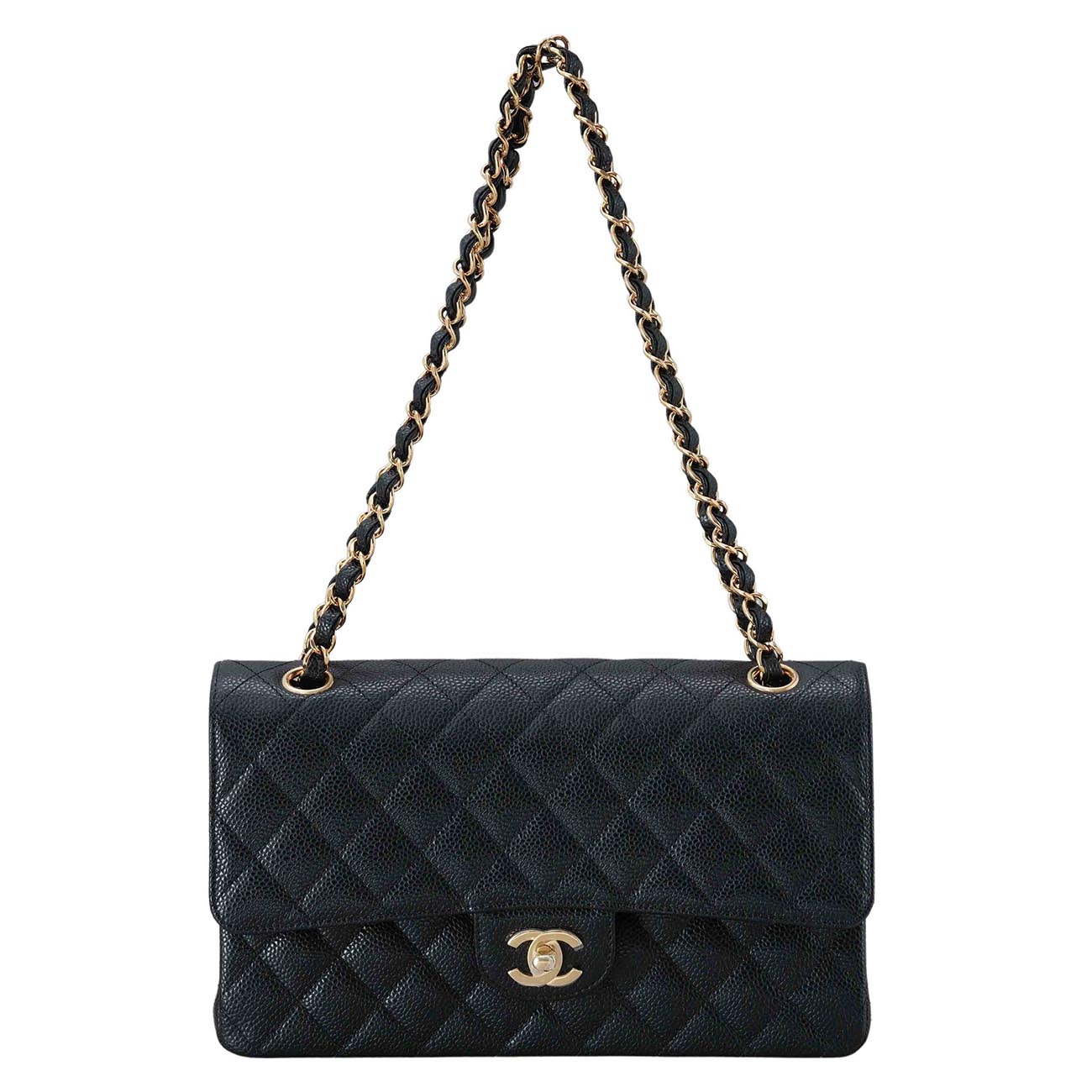 CHANEL(USED)샤넬 캐비어 클래식 미듐 플랩백