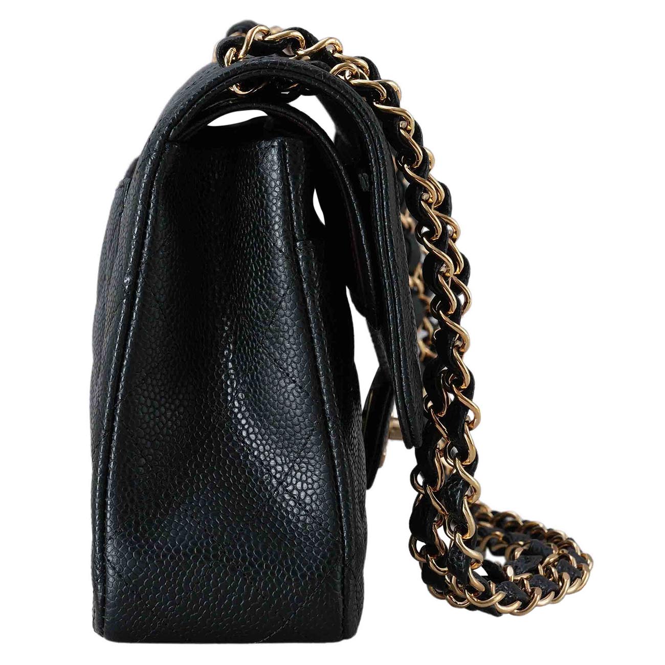 CHANEL(USED)샤넬 캐비어 클래식 미듐 플랩백