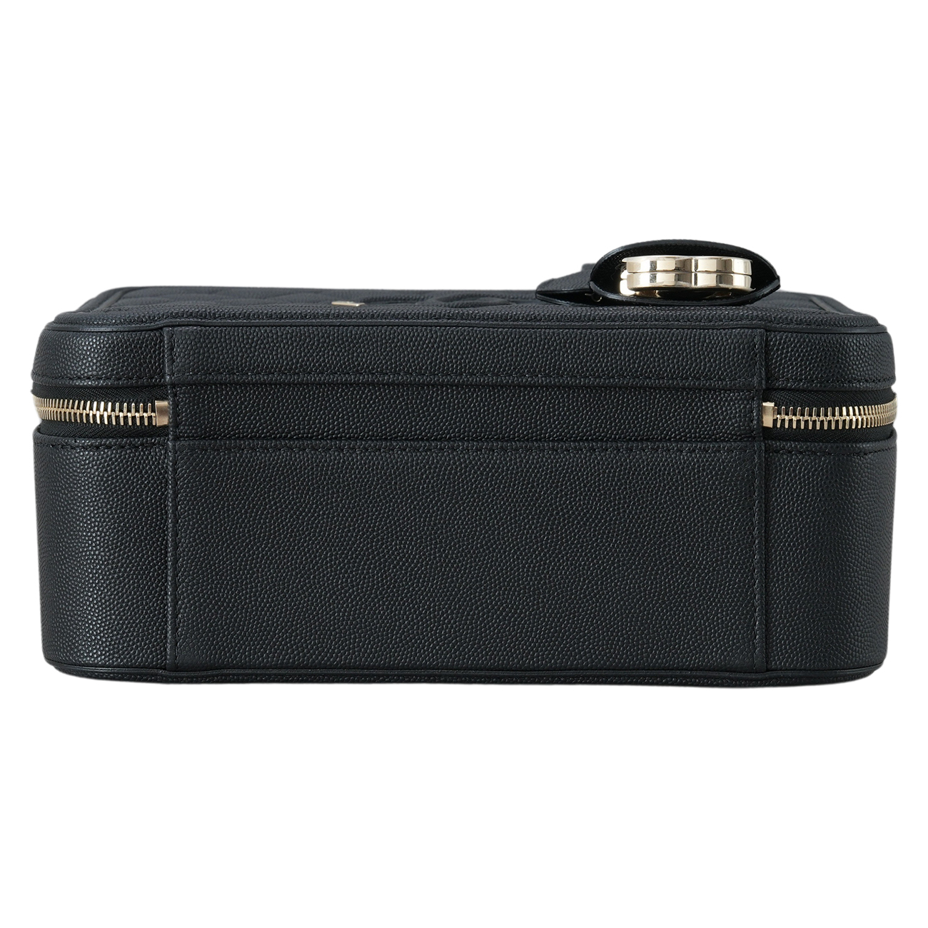 CHANEL(USED)샤넬 A93344 캐비어 코스매틱 라지 케이스