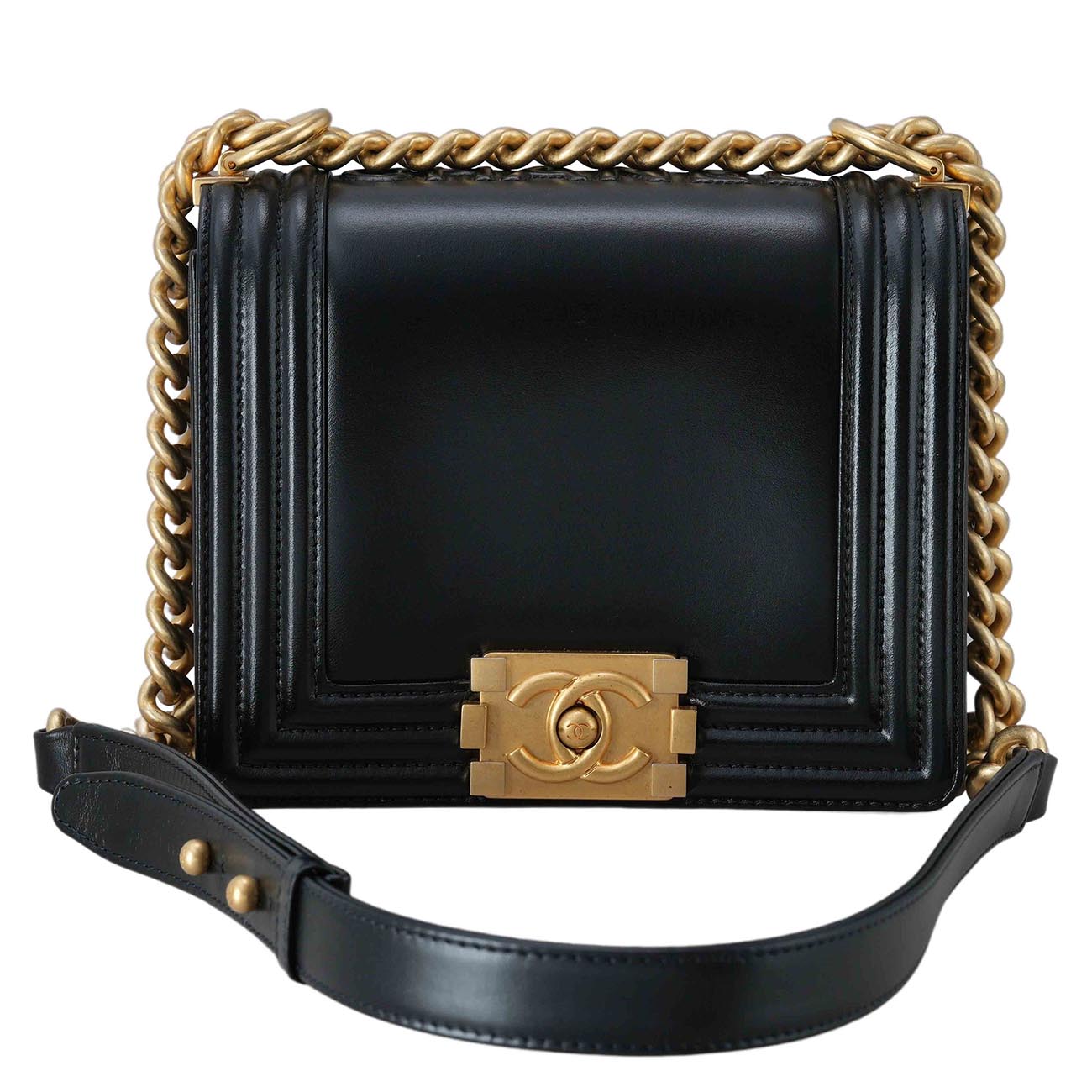 CHANEL(USED)샤넬 시즌 보이샤넬 미니 플랩백