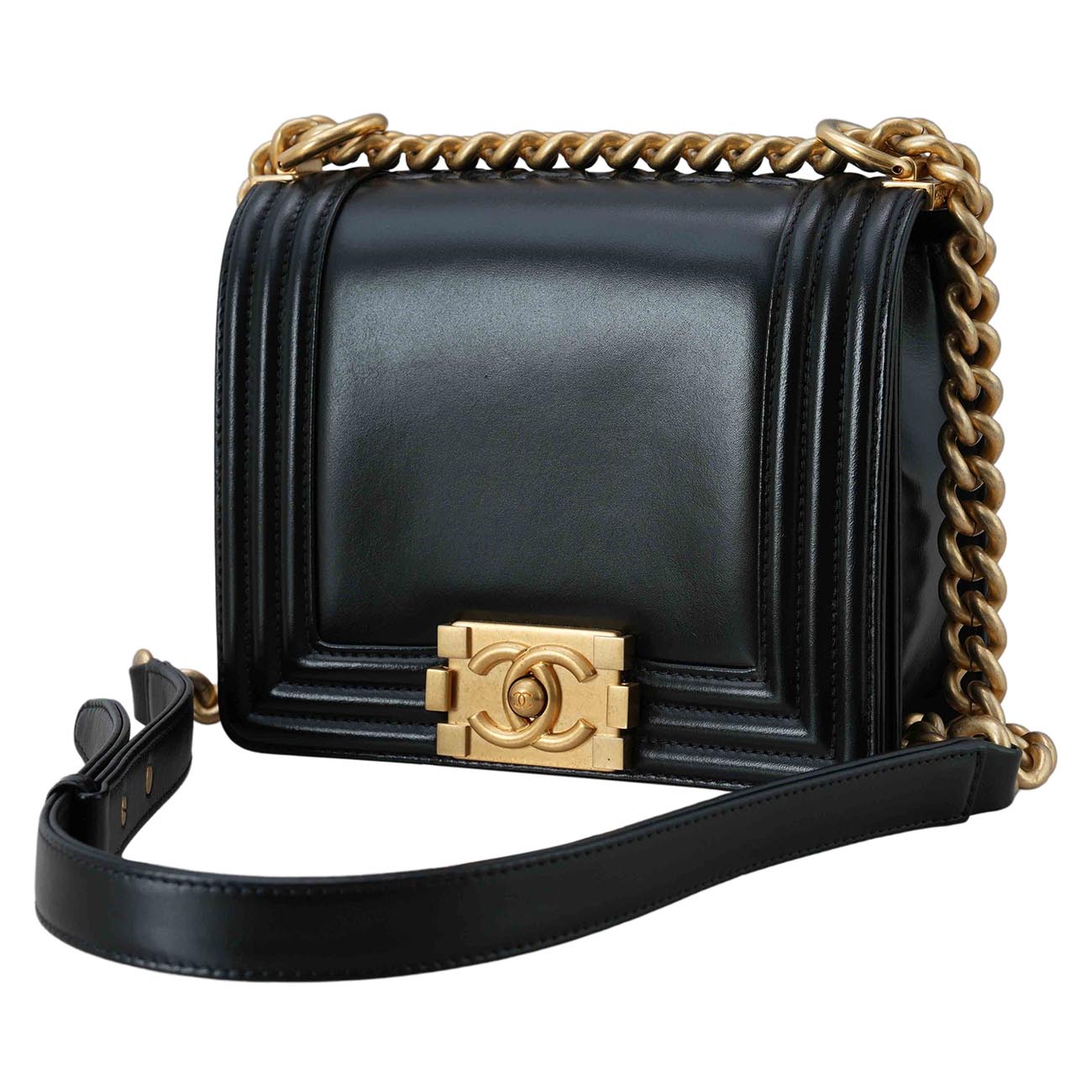 CHANEL(USED)샤넬 시즌 보이샤넬 미니 플랩백