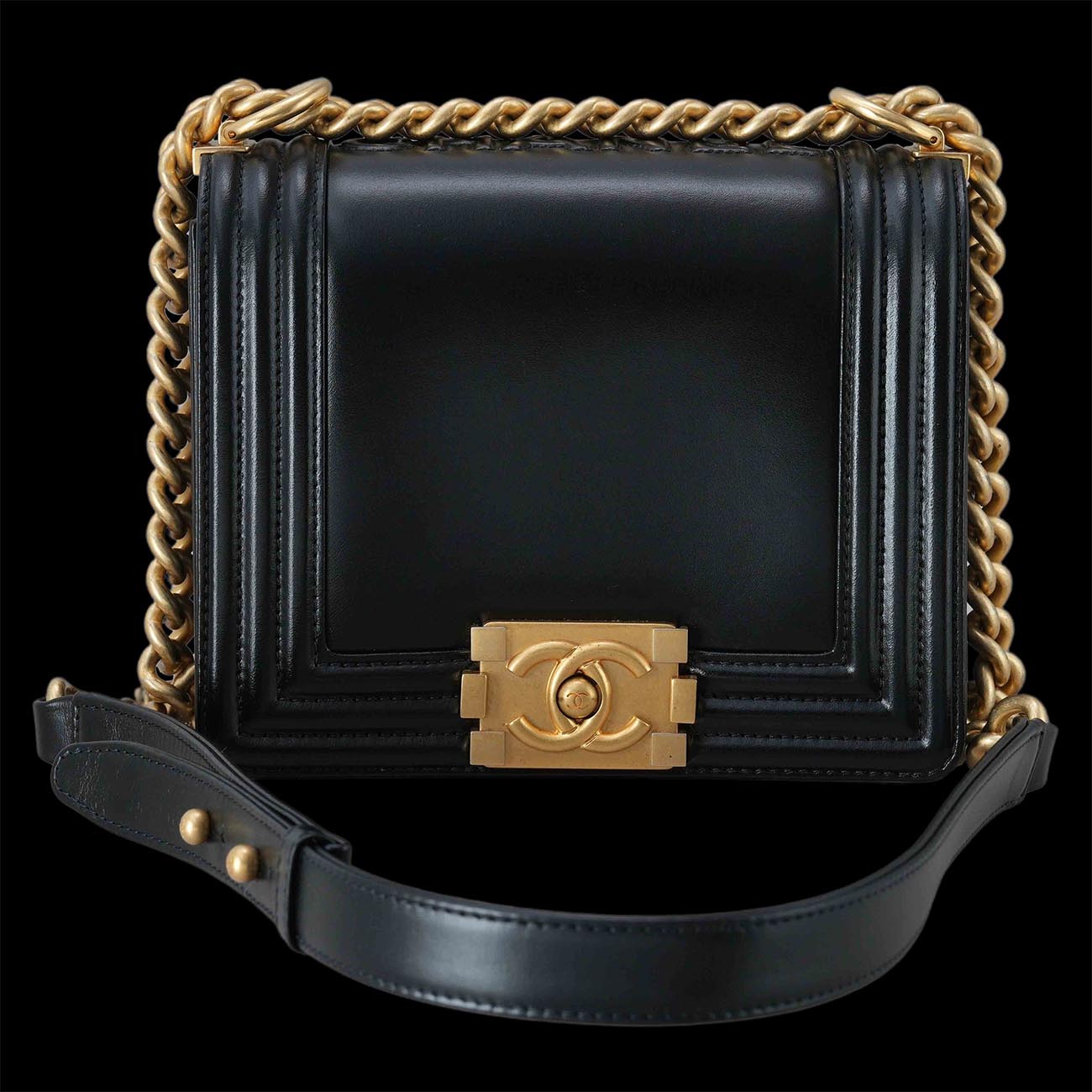 CHANEL(USED)샤넬 시즌 보이샤넬 미니 플랩백