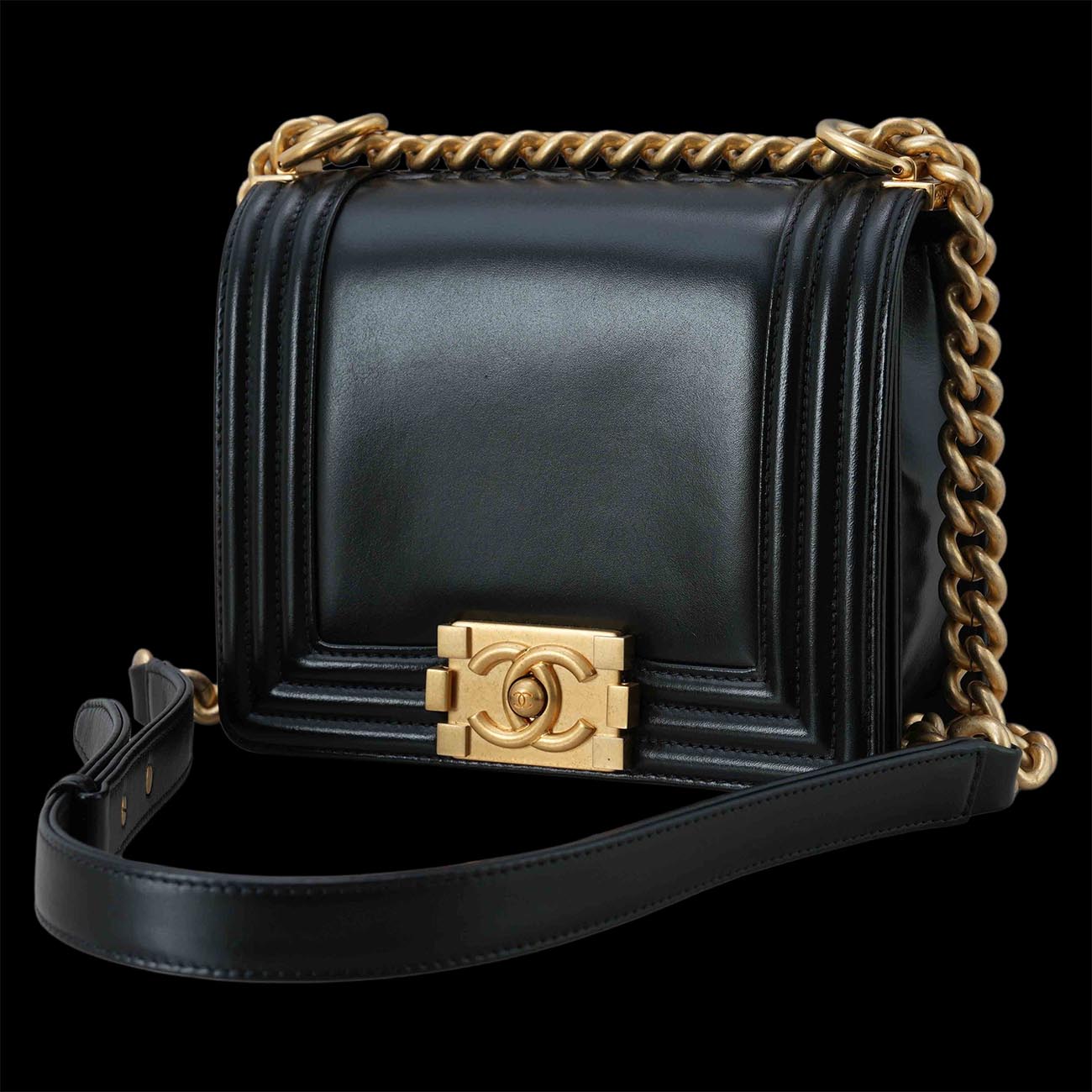 CHANEL(USED)샤넬 시즌 보이샤넬 미니 플랩백
