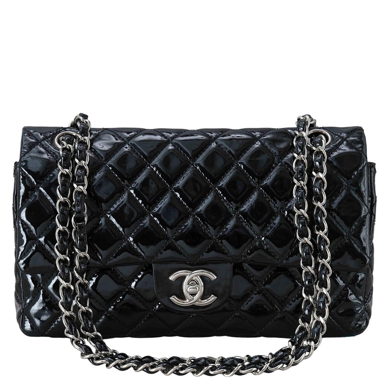 CHANEL(USED)샤넬 페이던트 클래식 미듐 플랩백