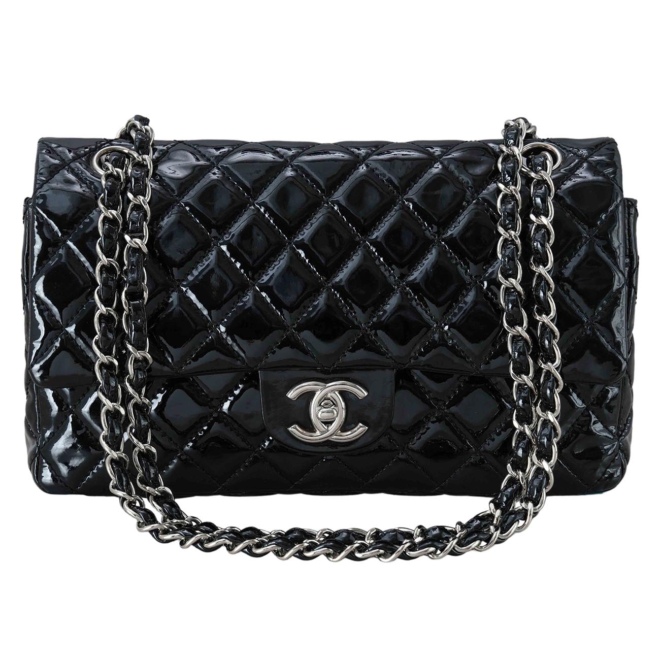 CHANEL(USED)샤넬 페이던트 클래식 미듐 플랩백