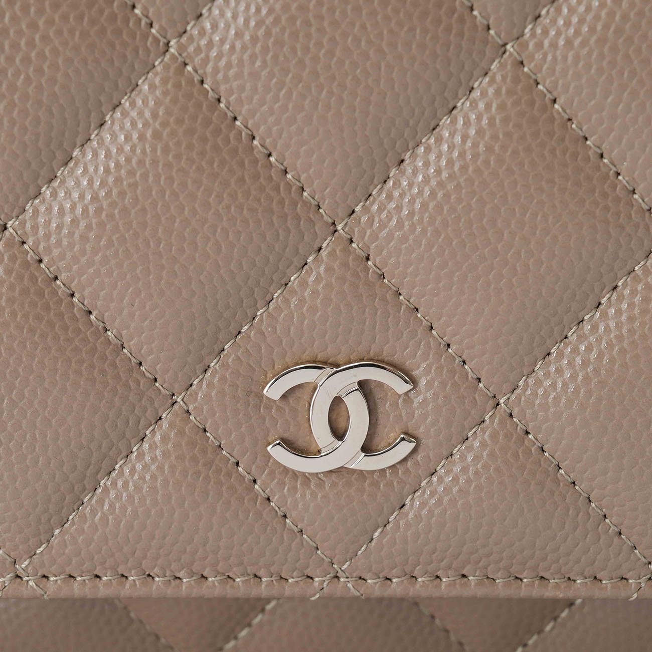 CHANEL(USED)샤넬 클래식 캐비어 WOC 금장