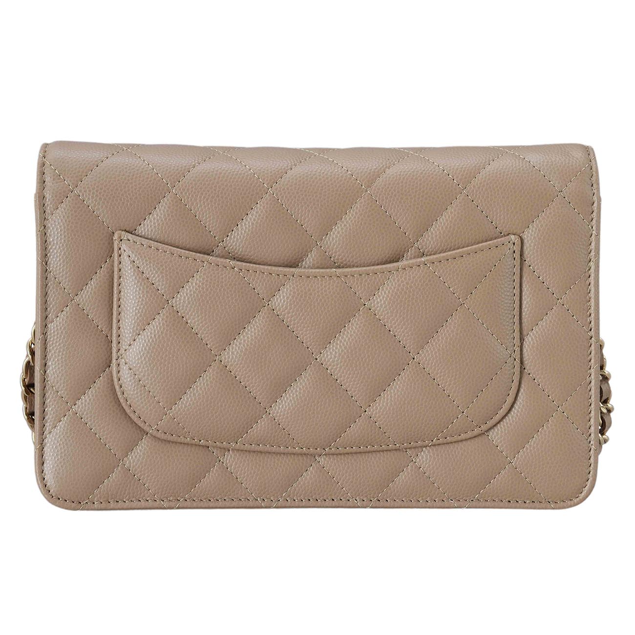 CHANEL(USED)샤넬 클래식 캐비어 WOC 금장