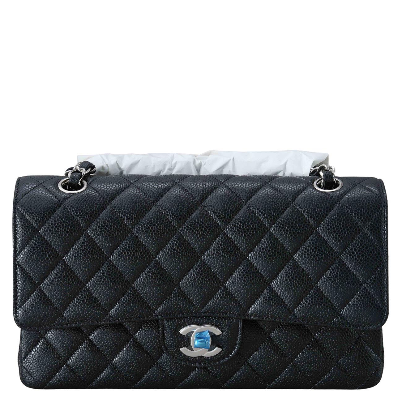 CHANEL(USED)샤넬 캐비어 클래식 미듐 플랩백