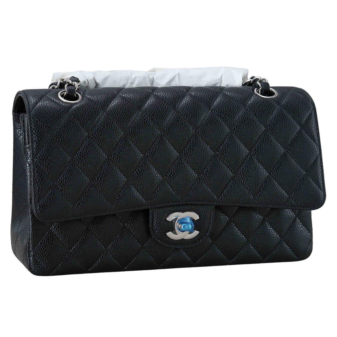 CHANEL(USED)샤넬 캐비어 클래식 미듐 플랩백
