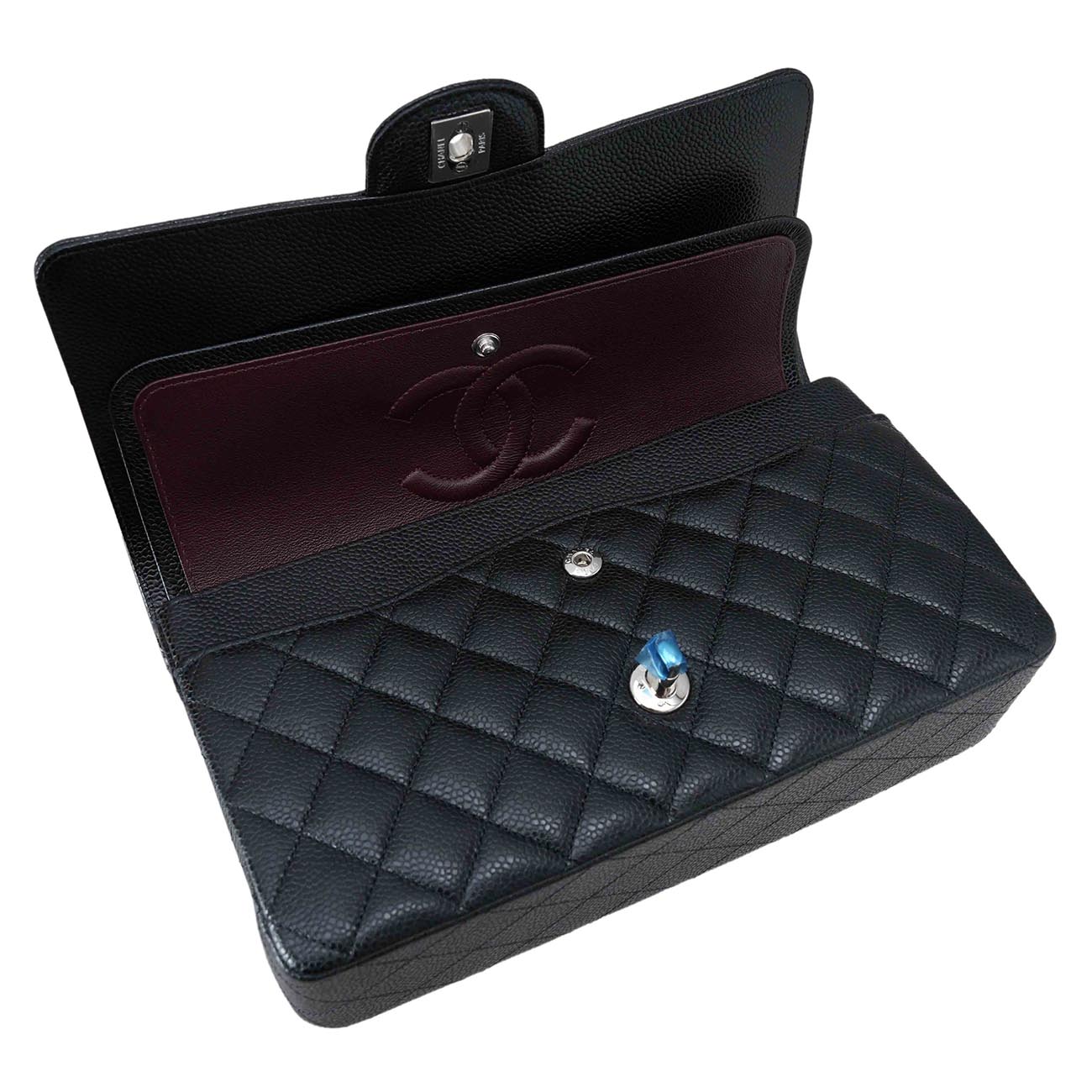 CHANEL(USED)샤넬 캐비어 클래식 미듐 플랩백
