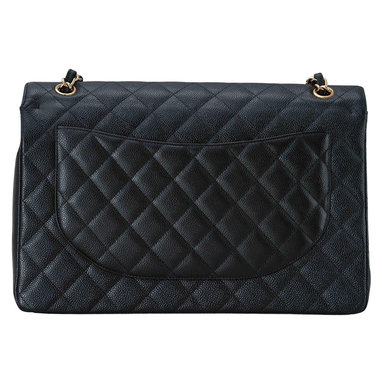 CHANEL(USED)샤넬 클래식 캐비어 맥시