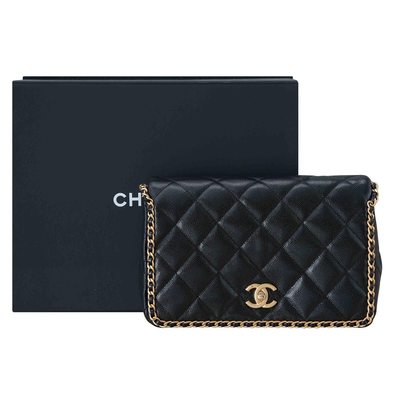 CHANEL(USED)샤넬 AS3468 네버체인 숄더백