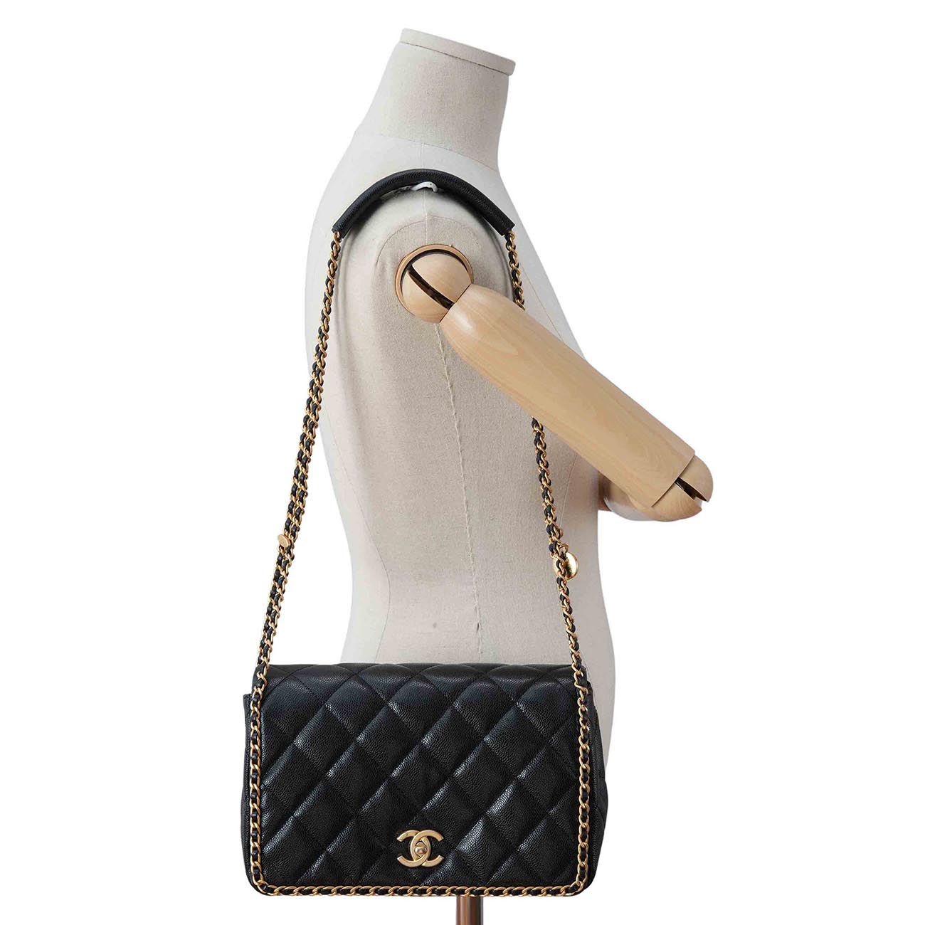 CHANEL(USED)샤넬 AS3468 네버체인 숄더백