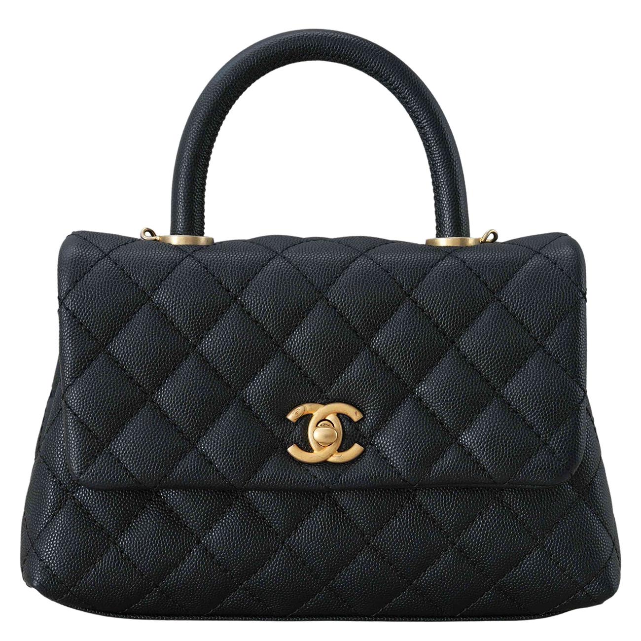 CHANEL(USED)샤넬 캐비어 코코핸들 스몰