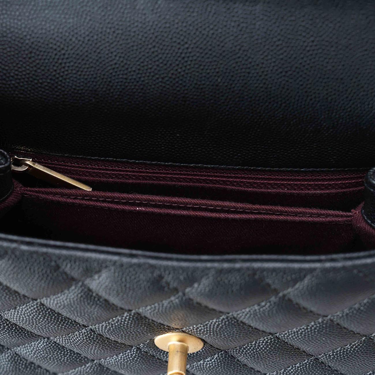CHANEL(USED)샤넬 캐비어 코코핸들 스몰