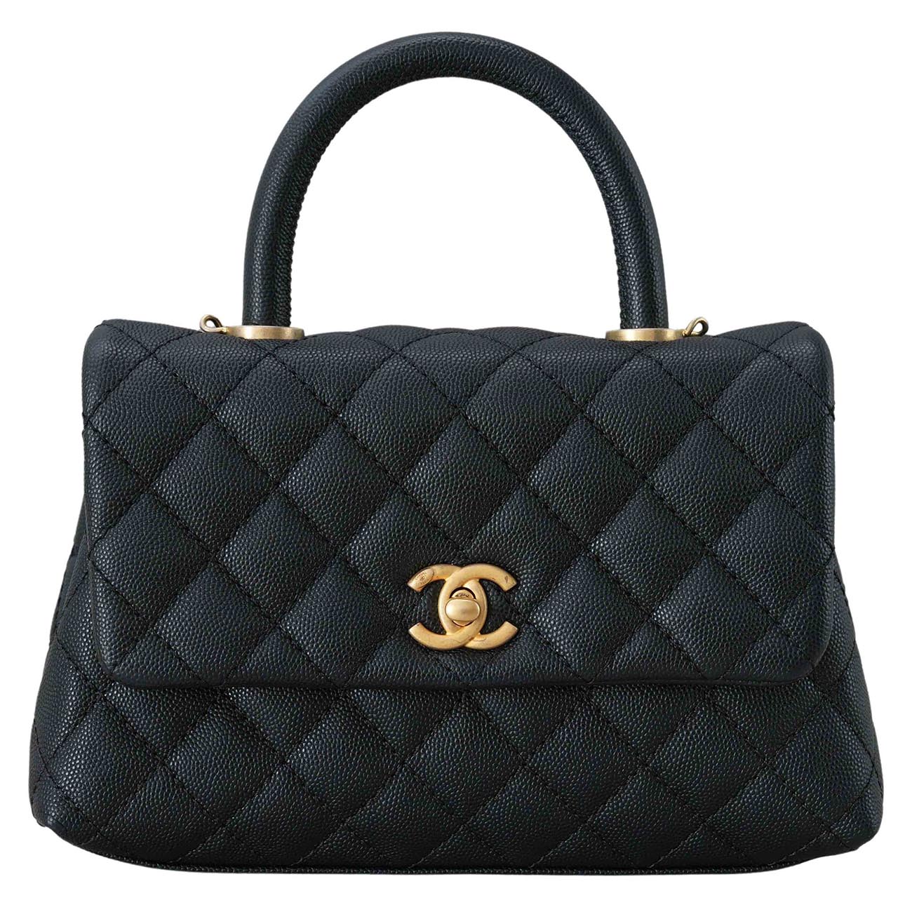 CHANEL(USED)샤넬 캐비어 코코핸들 스몰