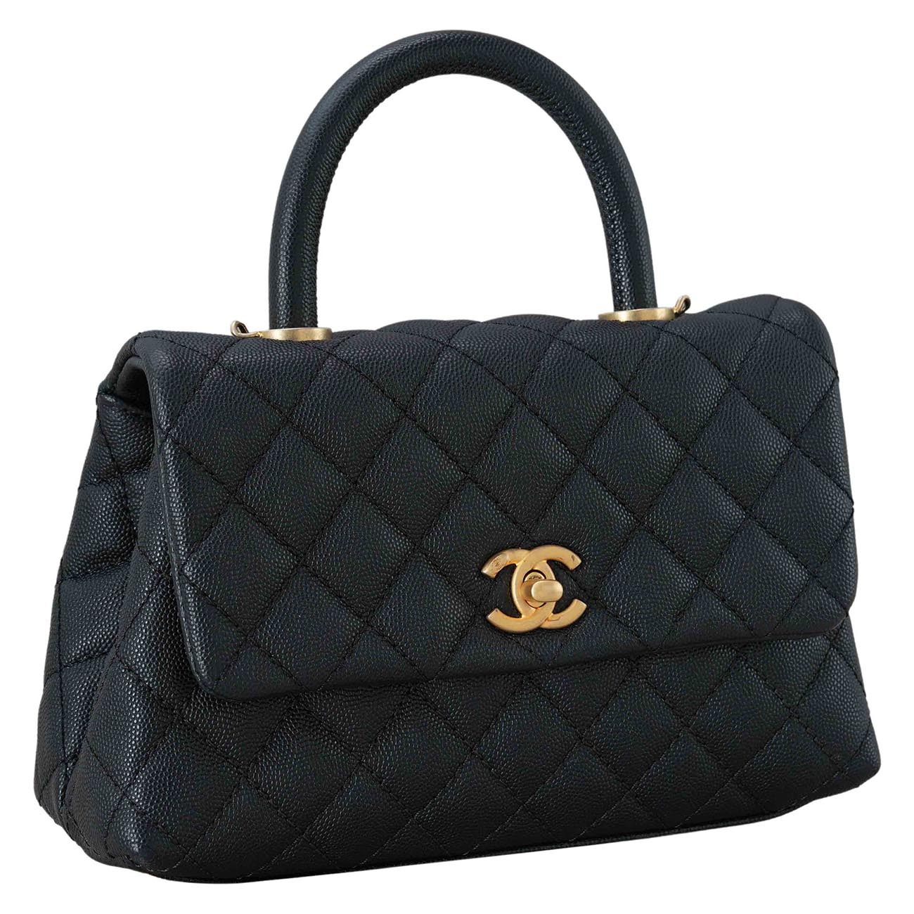 CHANEL(USED)샤넬 캐비어 코코핸들 스몰