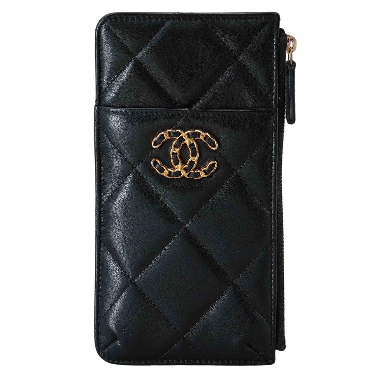 CHANEL(USED)샤넬 19 폰홀더겸 파우치