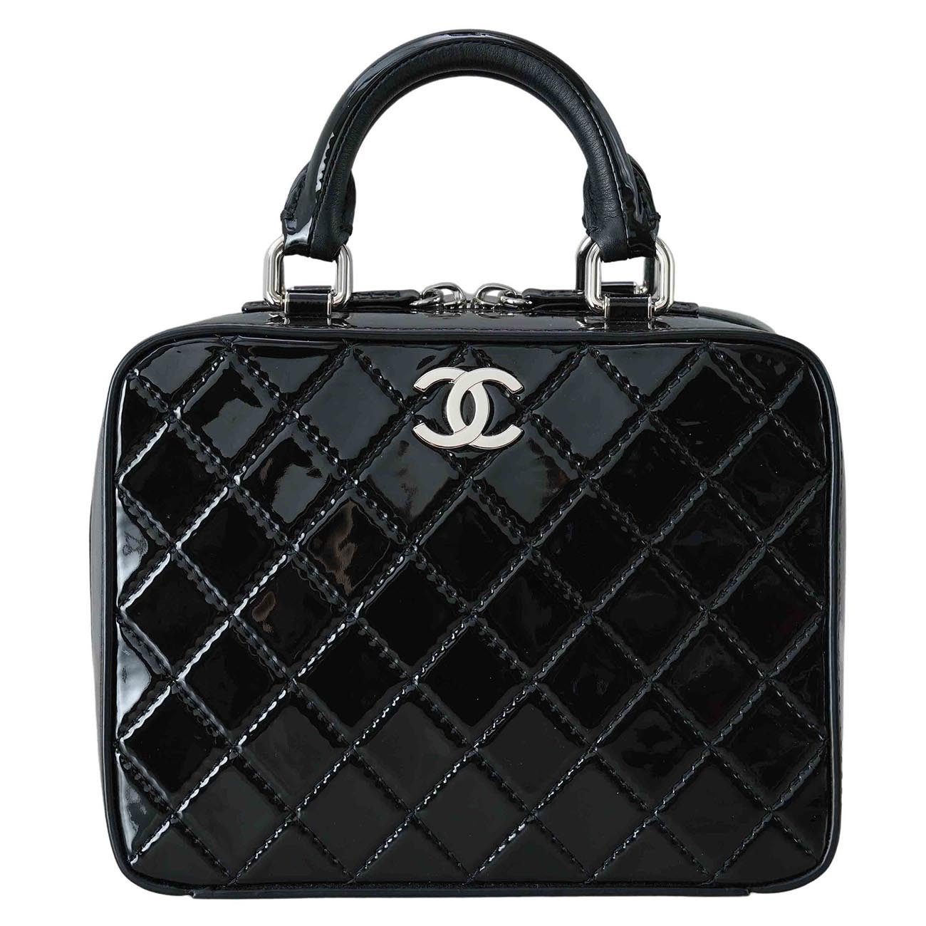 CHANEL(USED)샤넬 AS1286 페이던트 코스메틱 베니티 탑핸들