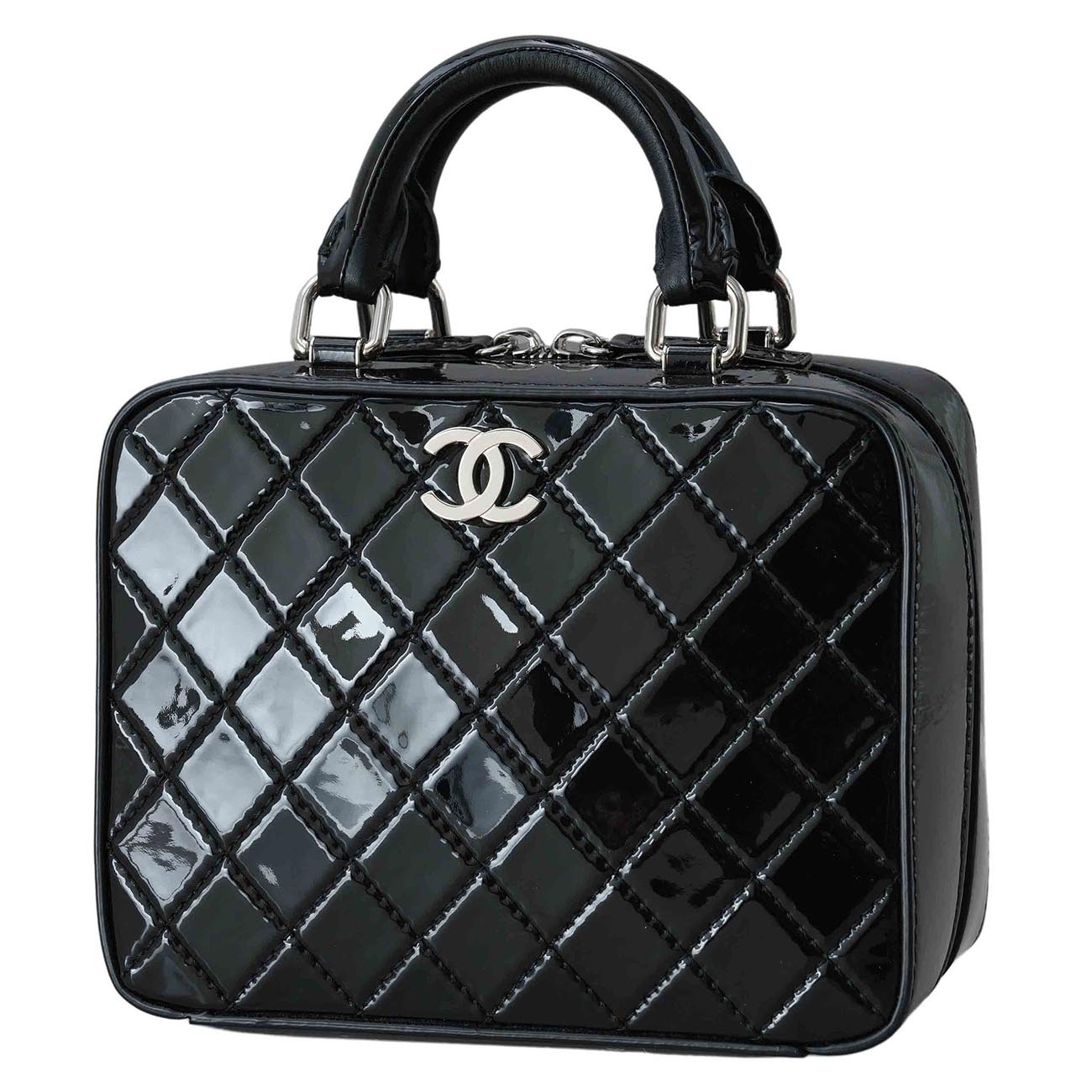 CHANEL(USED)샤넬 AS1286 페이던트 코스메틱 베니티 탑핸들