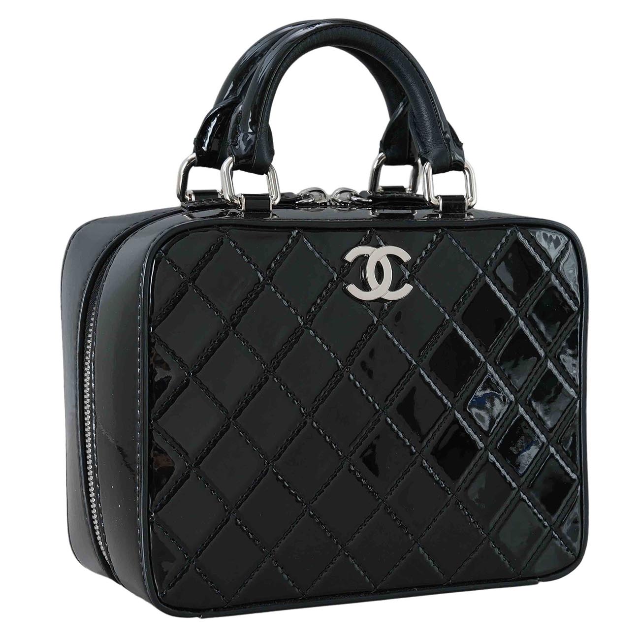 CHANEL(USED)샤넬 AS1286 페이던트 코스메틱 베니티 탑핸들