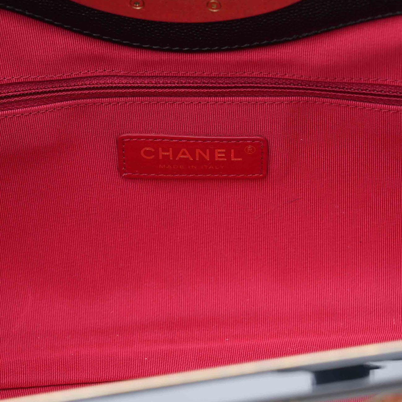 CHANEL(USED)샤넬 캐비어 체인 토트백