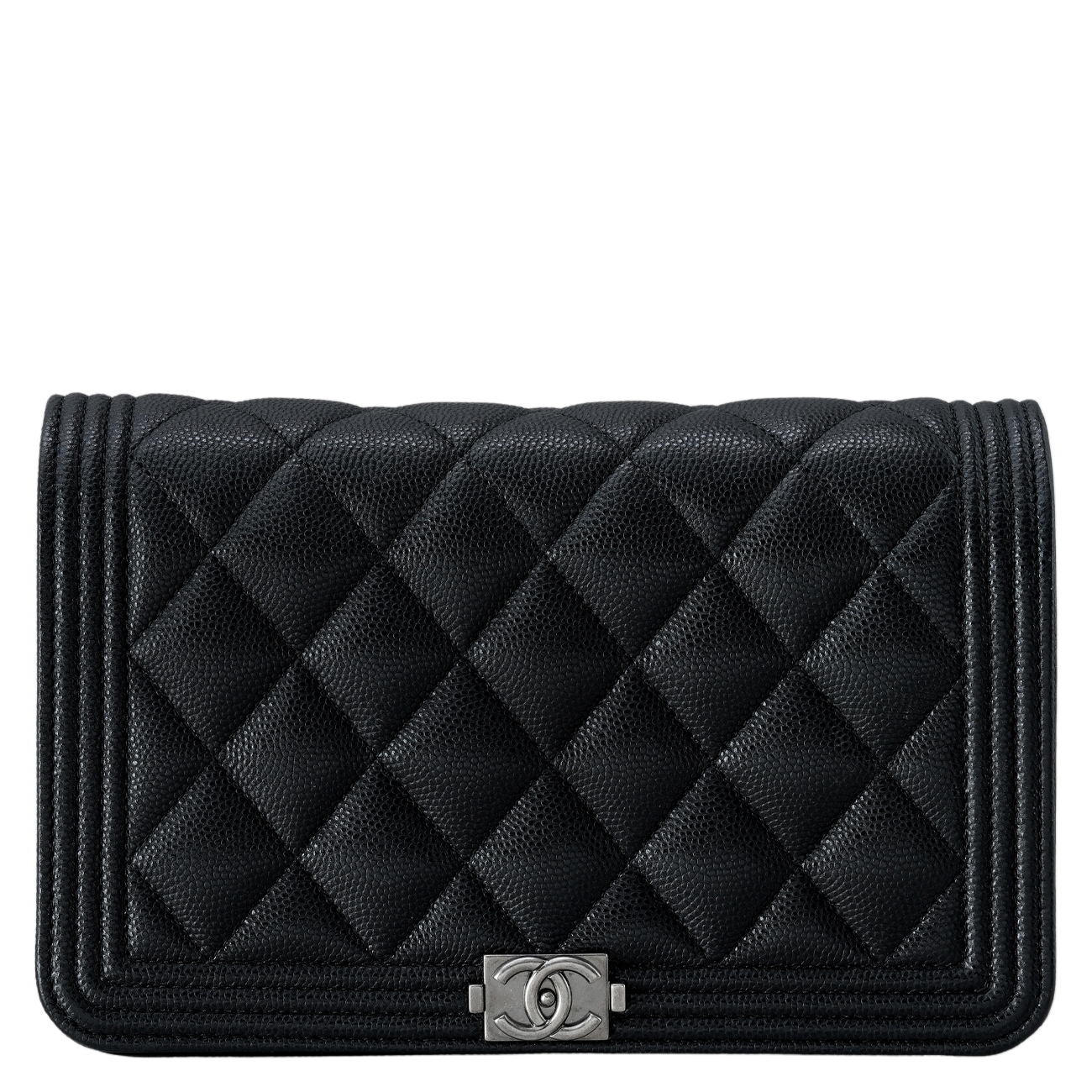 CHANEL(USED)샤넬 캐비어 보이샤넬 WOC