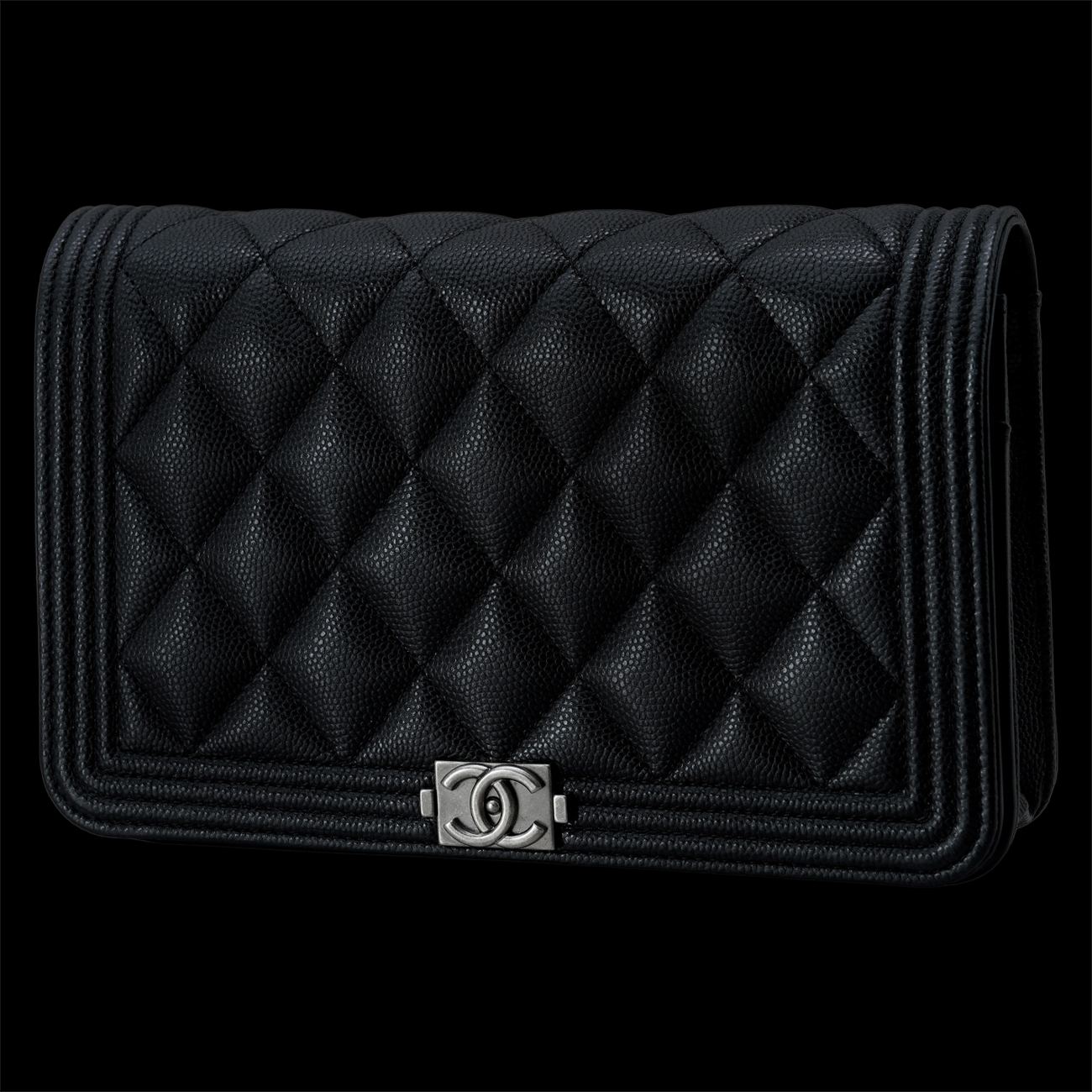 CHANEL(USED)샤넬 캐비어 보이샤넬 WOC