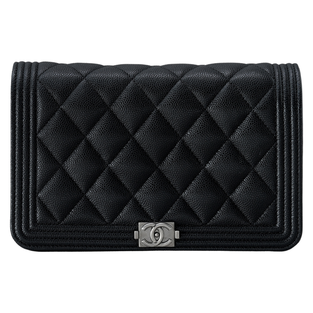 CHANEL(USED)샤넬 캐비어 보이샤넬 WOC