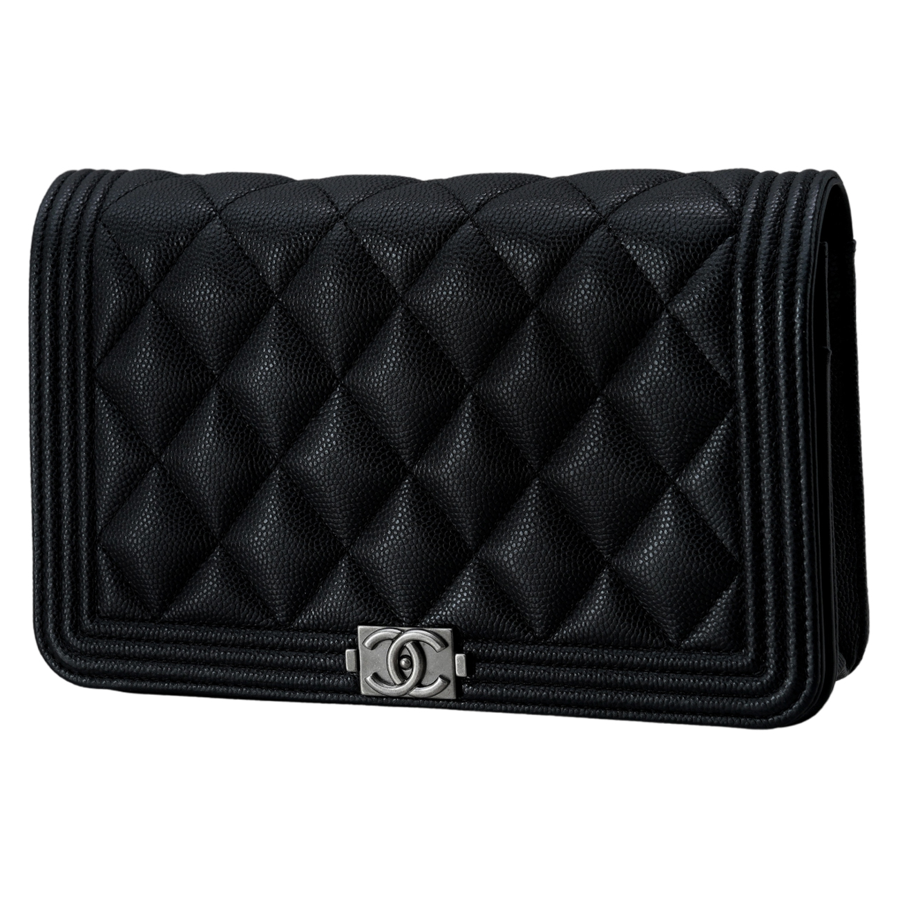 CHANEL(USED)샤넬 캐비어 보이샤넬 WOC