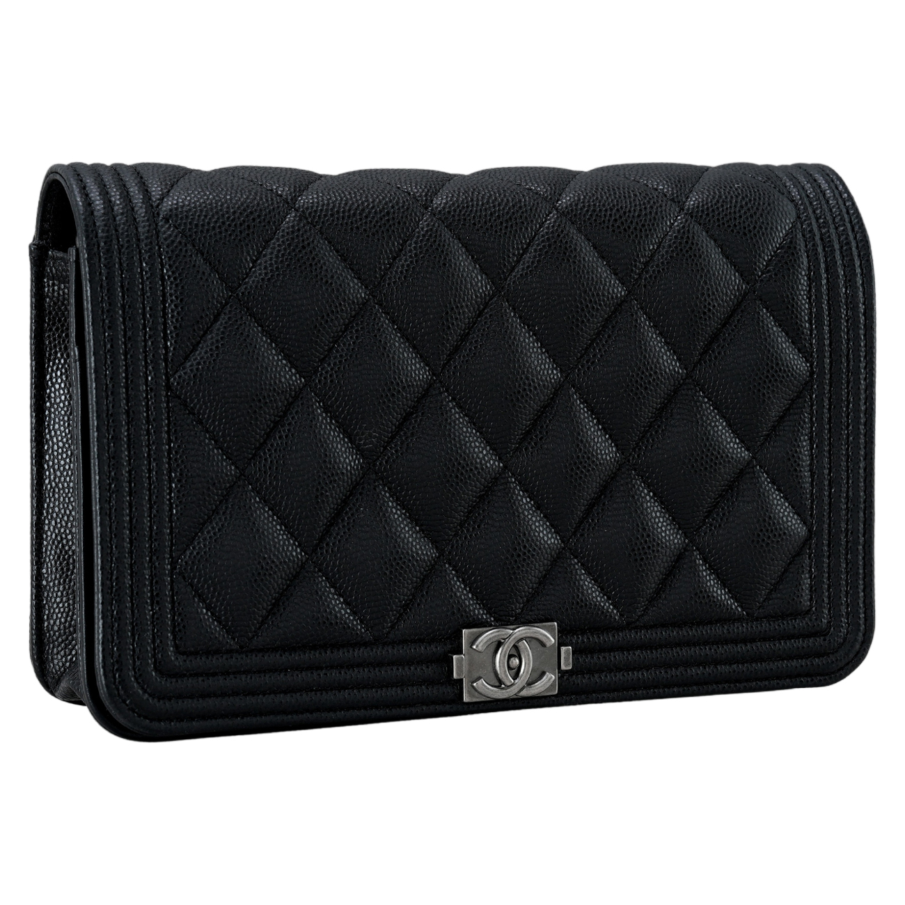 CHANEL(USED)샤넬 캐비어 보이샤넬 WOC