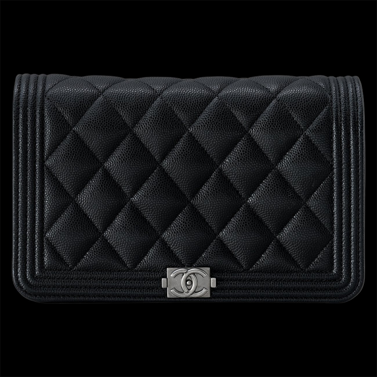 CHANEL(USED)샤넬 캐비어 보이샤넬 WOC