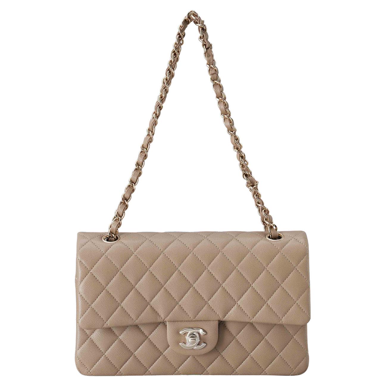CHANEL(USED)샤넬 캐비어 클래식 미듐 플랩백