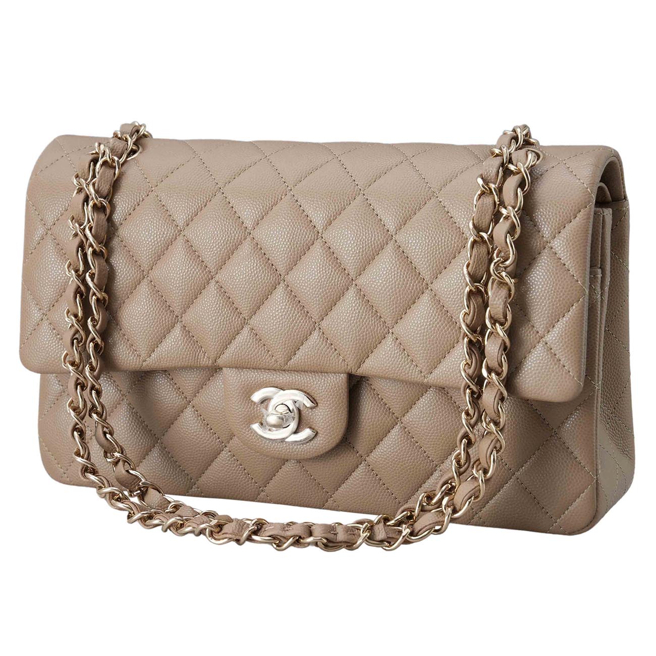 CHANEL(USED)샤넬 캐비어 클래식 미듐 플랩백