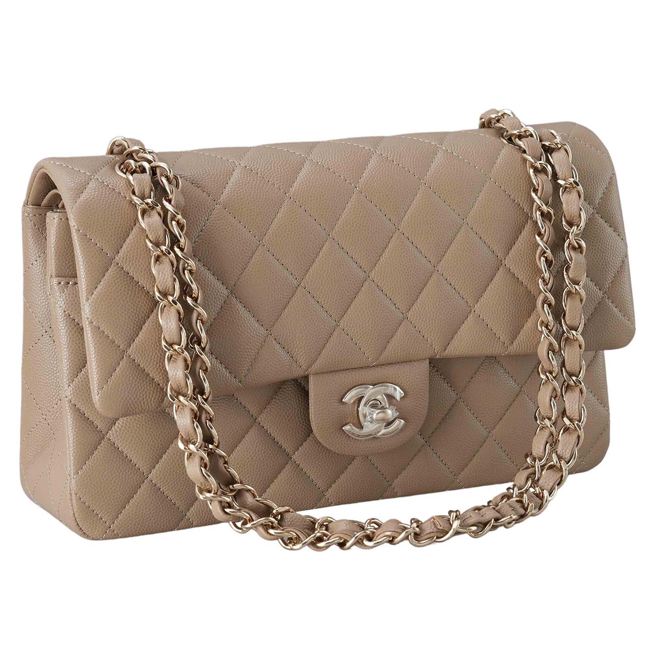 CHANEL(USED)샤넬 캐비어 클래식 미듐 플랩백