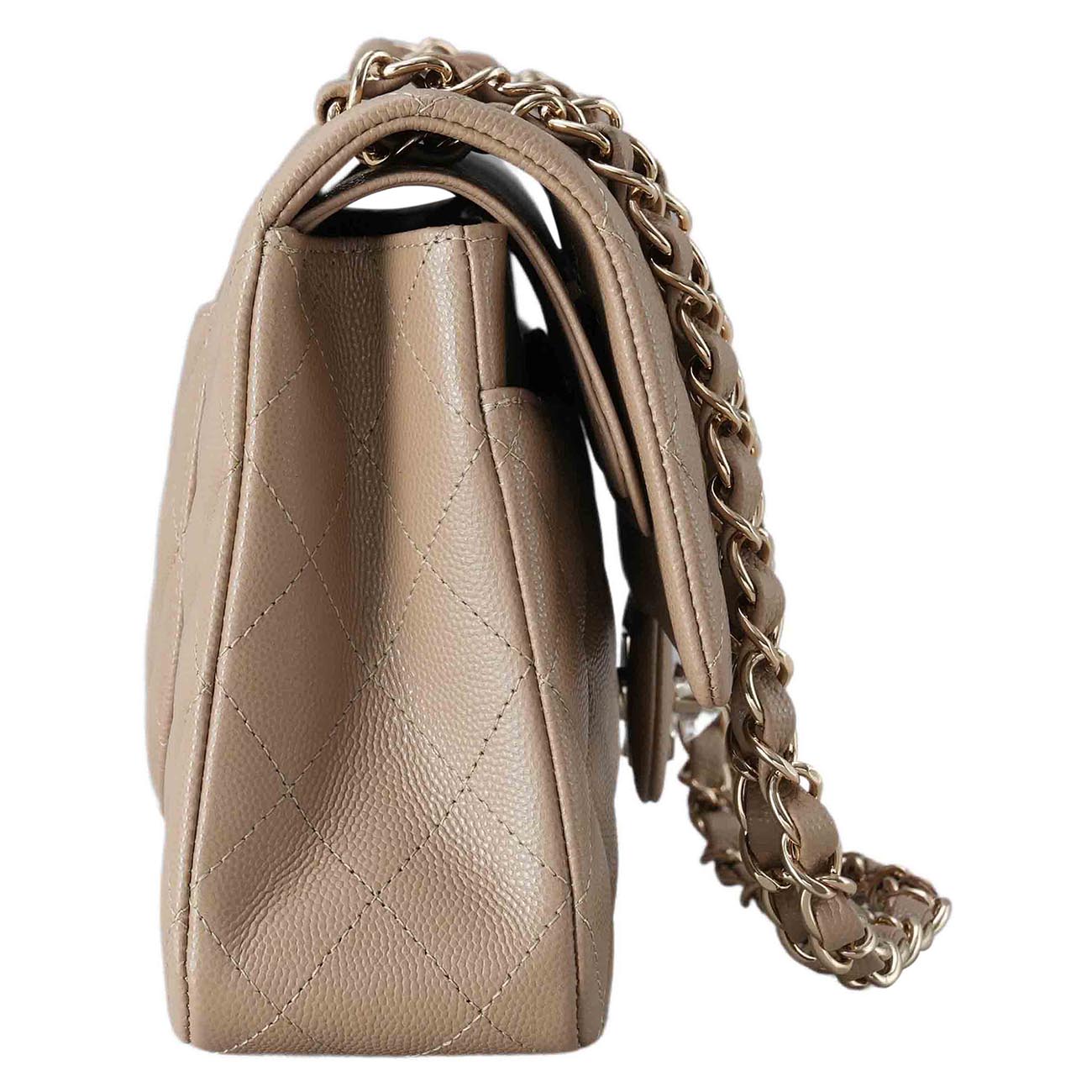 CHANEL(USED)샤넬 캐비어 클래식 미듐 플랩백